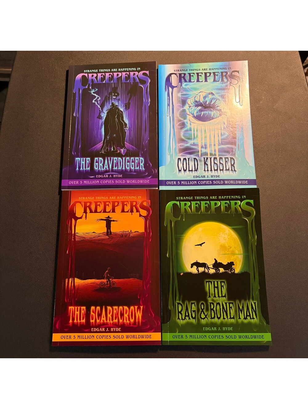 Creepers Book Lot 4 Edgar J Hyde